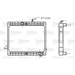 VALEO Radiaator,mootorijahutus 733421