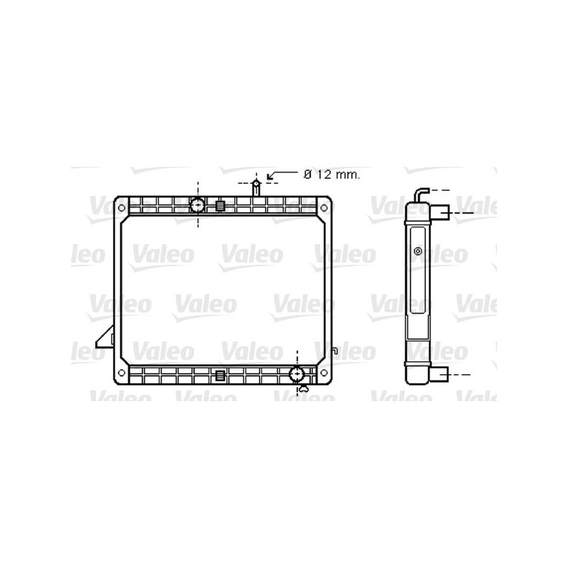 VALEO Radiaator,mootorijahutus 733421