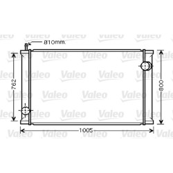 VALEO Radiaator,mootorijahutus 733440