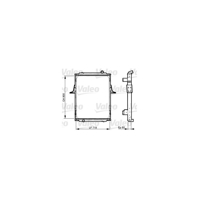 VALEO Radiaator,mootorijahutus 733533