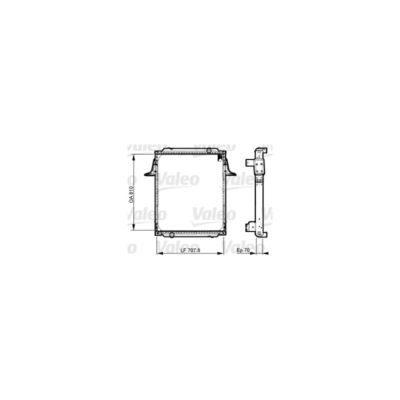 VALEO Radiaator,mootorijahutus 733537