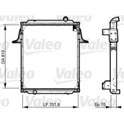 VALEO Radiaator,mootorijahutus 733538