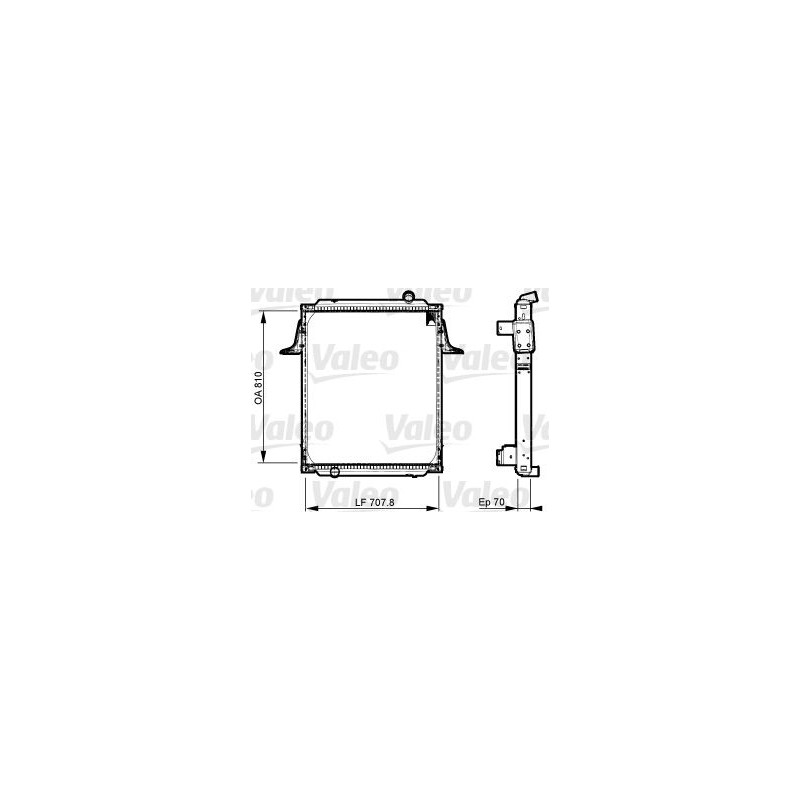 VALEO Radiaator,mootorijahutus 733538