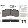 VALEO Piduriklotsi komplekt,ketaspidur 882204