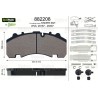 VALEO Piduriklotsi komplekt,ketaspidur 882208