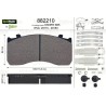 VALEO Piduriklotsi komplekt,ketaspidur 882210