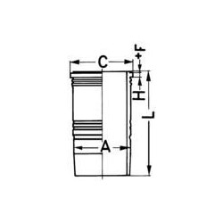 KOLBENSCHMIDT Silindrihülss 89324110