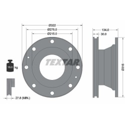 TEXTAR Piduriketas 93084900