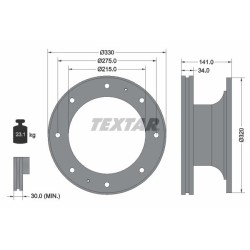 TEXTAR Piduriketas 93127400