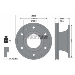 TEXTAR Piduriketas 93221200