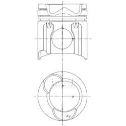 KOLBENSCHMIDT Kolvid 99943600