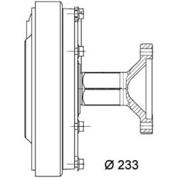 MAHLE Sidur, radiaatoriventilaator CFC 15 000P