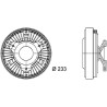 MAHLE Sidur, radiaatoriventilaator CFC 21 000P