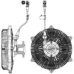MAHLE Sidur, radiaatoriventilaator CFC 213 000P