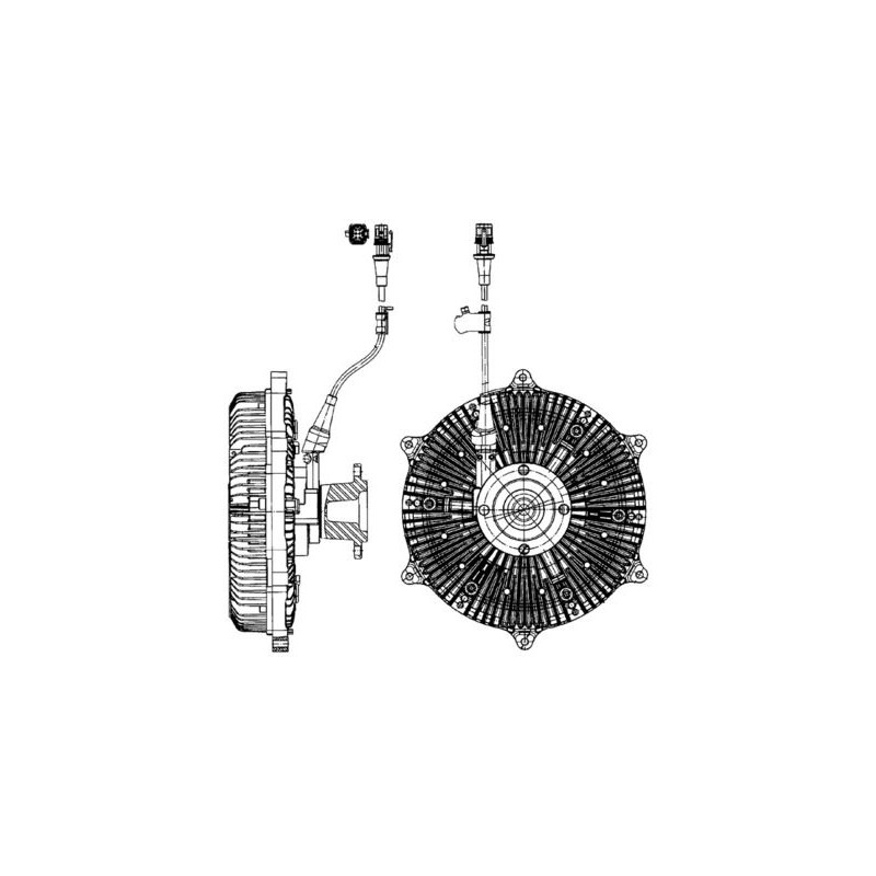 MAHLE Sidur, radiaatoriventilaator CFC 213 000P