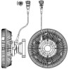 MAHLE Sidur, radiaatoriventilaator CFC 227 000P