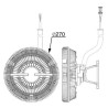 MAHLE Sidur, radiaatoriventilaator CFC 243 000P