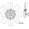 MAHLE Ventilaator,mootorijahutus CFF 419 000P