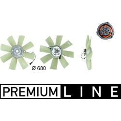MAHLE Ventilaator,mootorijahutus CFF 439 000P