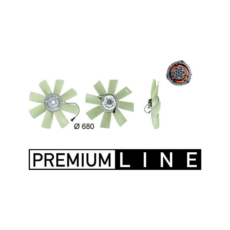 MAHLE Ventilaator,mootorijahutus CFF 439 000P