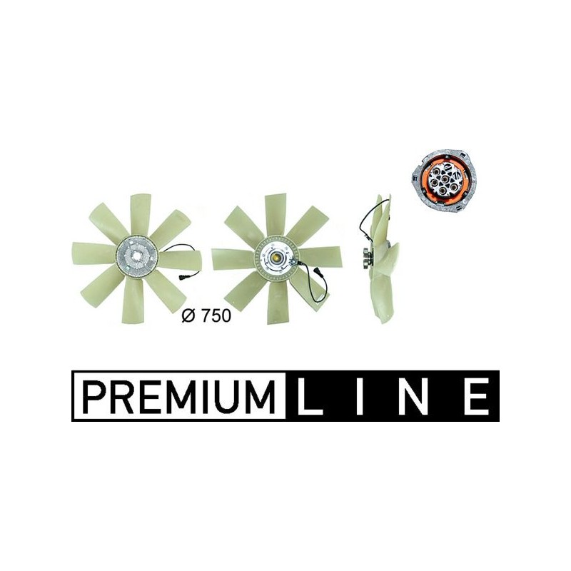 MAHLE Ventilaator,mootorijahutus CFF 441 000P