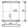 MAHLE Radiaator,mootorijahutus CR 703 000S