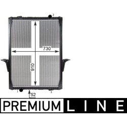 MAHLE Radiaator,mootorijahutus CR 755 000P