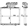 MAHLE Radiaator,mootorijahutus CR 770 000P