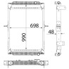 MAHLE Radiaator,mootorijahutus CR 891 000S