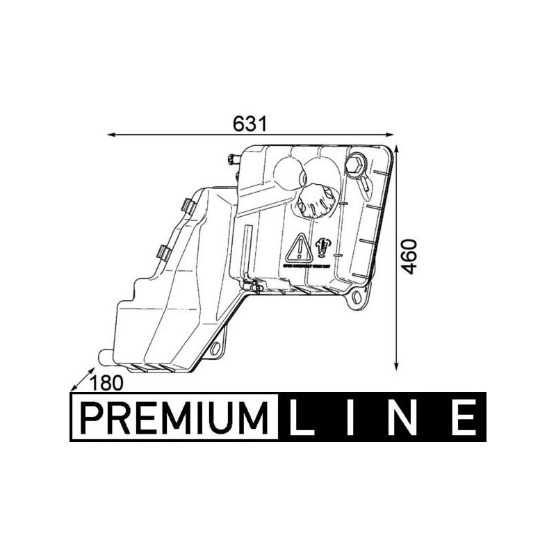 MAHLE Paisupaak,jahutusvedelik CRT 103 000P