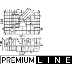 MAHLE Paisupaak,jahutusvedelik CRT 234 000P