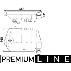 MAHLE Paisupaak,jahutusvedelik CRT 66 000P