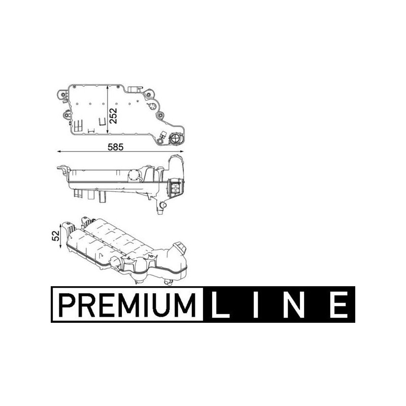 MAHLE Paisupaak,jahutusvedelik CRT 99 000P