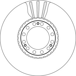 TRW Piduriketas DF5015S