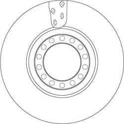 TRW Piduriketas DF5077S