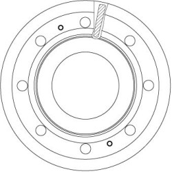 TRW Piduriketas DF5093S