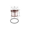 BOSCH Kütusefilter F 026 402 136
