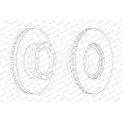 FERODO Piduriketas FCR146A