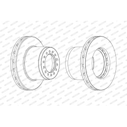 FERODO Piduriketas FCR189A