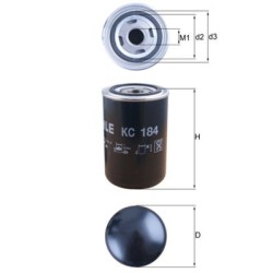 KNECHT Kütusefilter KC 184