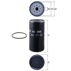 MAHLE Kütusefilter KC 200