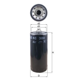 MAHLE Kütusefilter KC 300