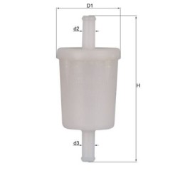 MAHLE Kütusefilter KL 260 OF