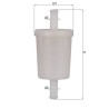 MAHLE Kütusefilter KL 260 OF