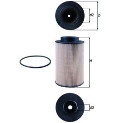 MAHLE Kütusefilter KX 191/1D