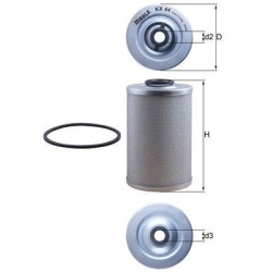 MAHLE Kütusefilter KX 44D
