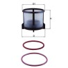 MAHLE Kütusefilter KX 72D2