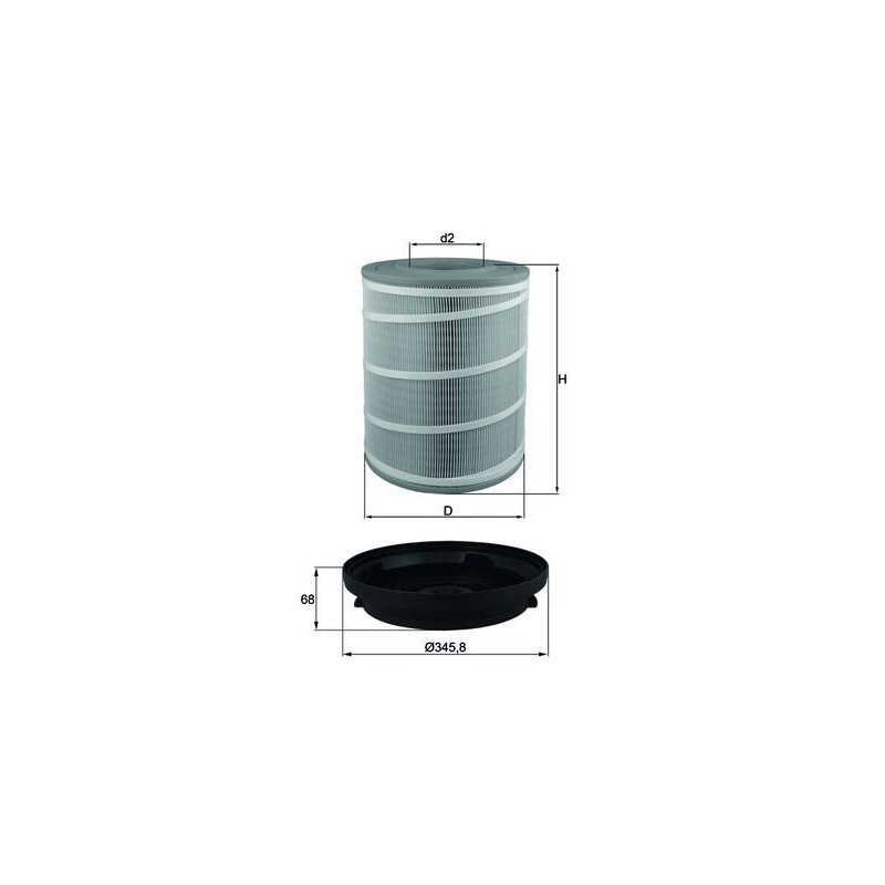 KNECHT Õhufilter LX 3480KIT