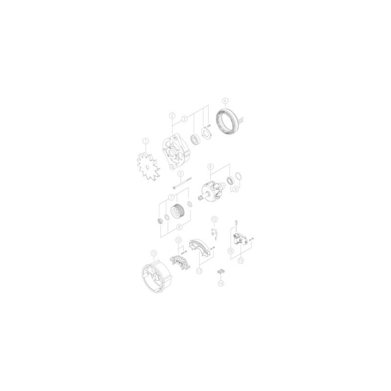 MAHLE Generaator MG 384