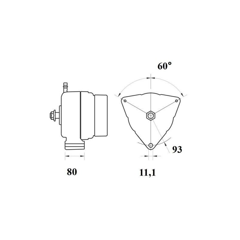 MAHLE Generaator MG 795
